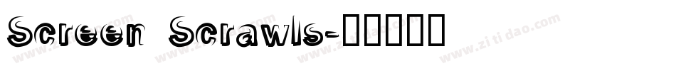 Screen Scrawls字体转换
